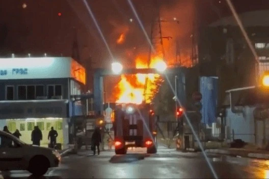 Nhà máy điện gần Mátxcơva bốc cháy, nghi do Ukraine tấn công
