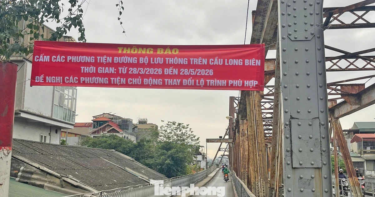 Cấm xe qua cầu Long Biên trong 2 tháng, người dân di chuyển thế nào?