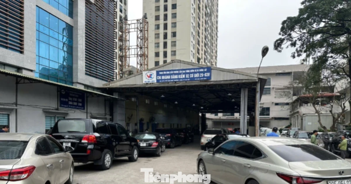 Trục trặc hệ thống cấp chứng nhận đăng kiểm điện tử