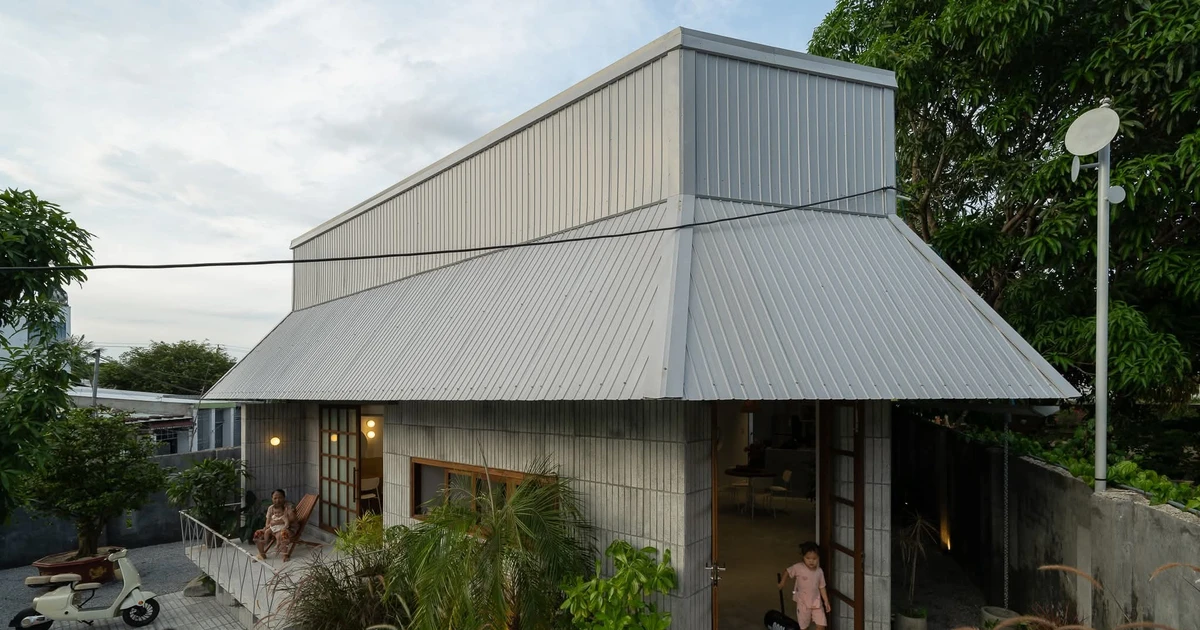 Ngôi nhà 80m2 có thiết kế đội nón thú vị