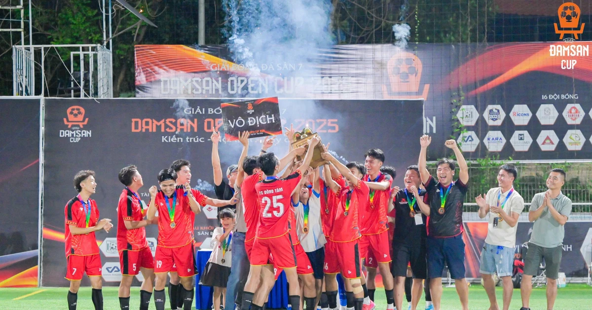 Giải Đam San Open Cup 2025 khép lại bằng trận bóng thiện nguyện gây quỹ hỗ trợ 700 trẻ mồ côi