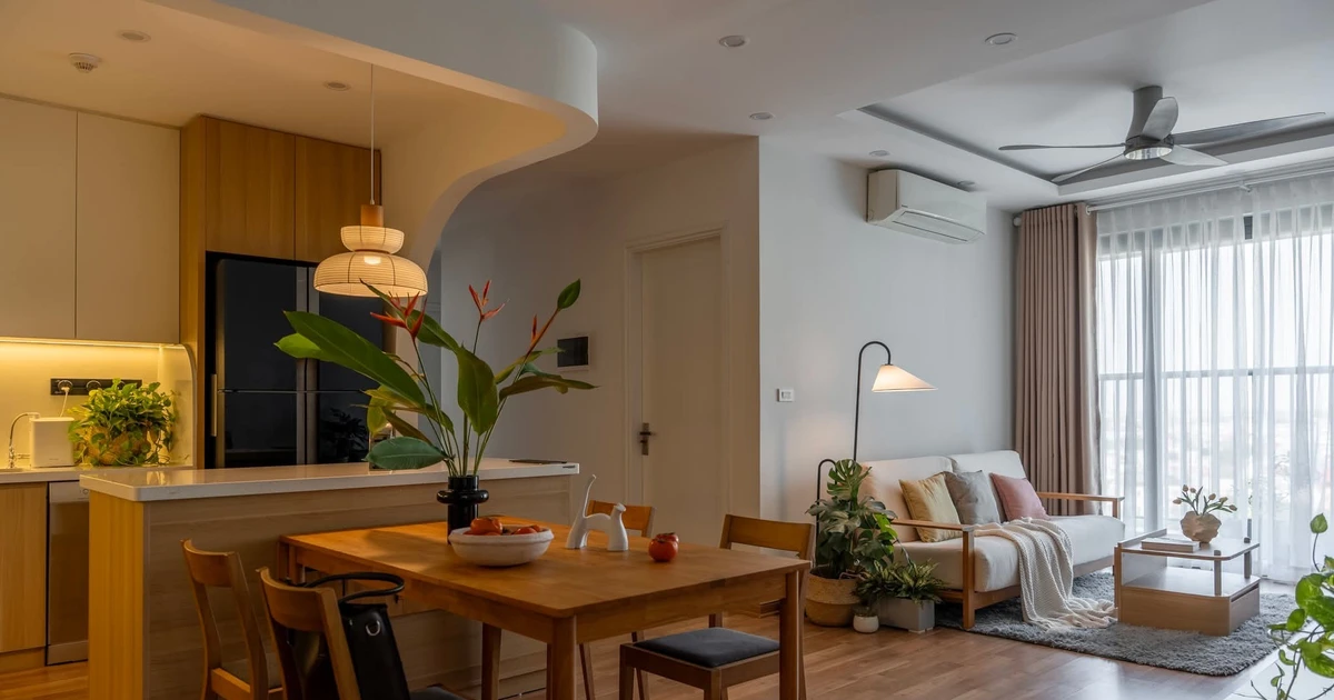 Căn hộ 100m2 với thiết kế tối giản từng không gian để tối ưu chi phí hoàn thiện