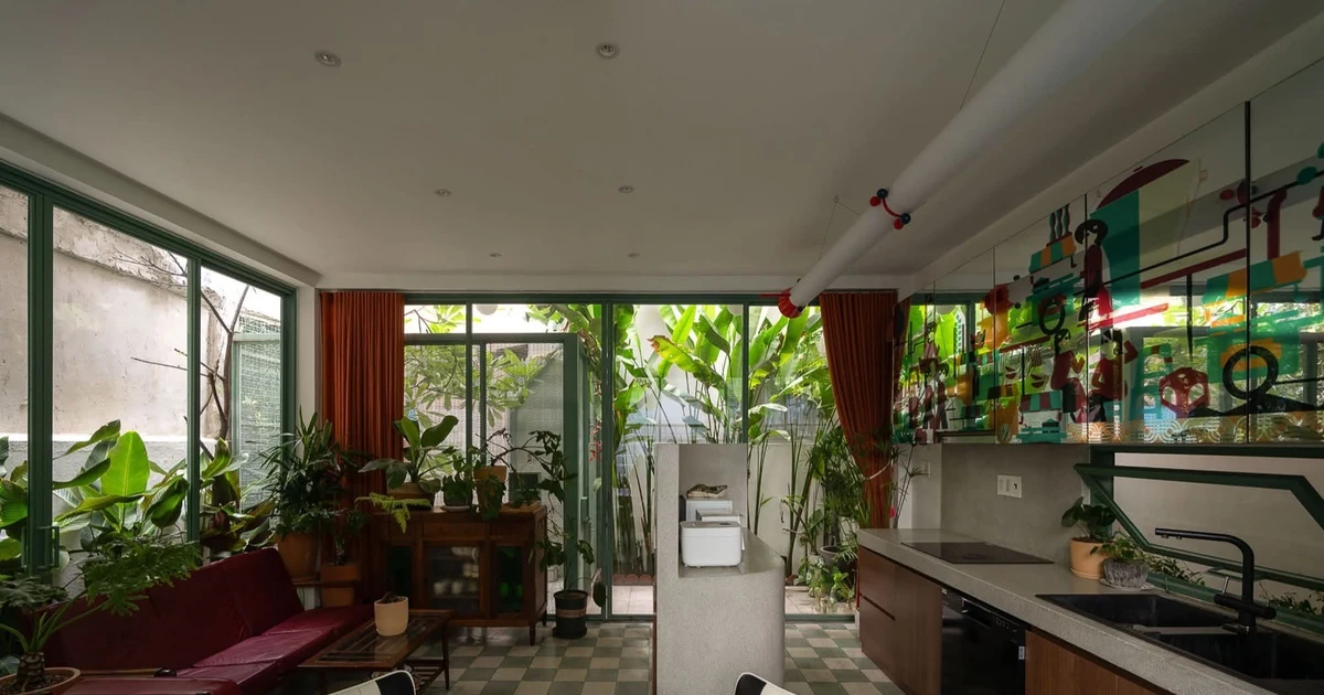 Không gian thay đổi linh hoạt để sử dụng triệt để diện tích nhỏ của nhà phố trong hẻm