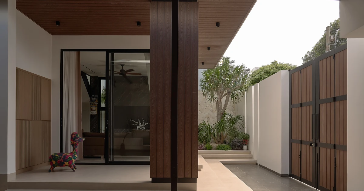 Thiết kế biệt thự 650m2 theo phong cách hiện đại và Modern Tropical