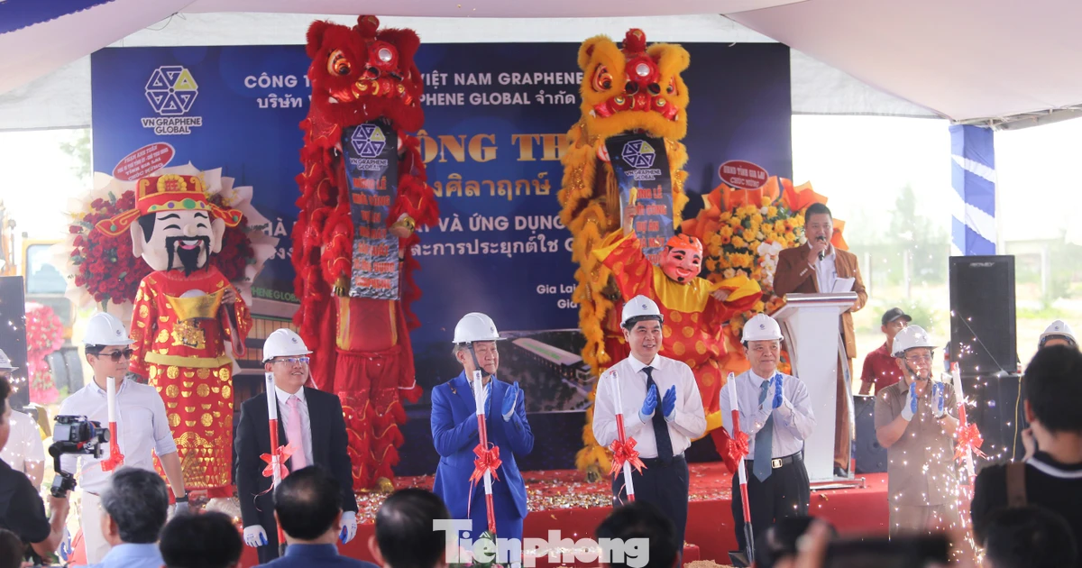 Động thổ nhà máy sản xuất vật liệu graphene đầu tiên tại miền Trung