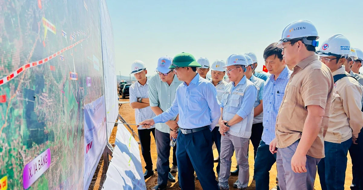 Siết chặt tiến độ đường bộ cao tốc Quy Nhơn - Pleiku