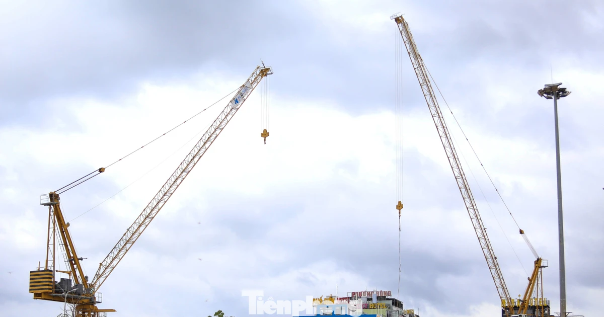 Gia Lai: Khẩn trương hạ cần cẩu các công trình, đảm bảo an toàn trước bão Kalmaegi