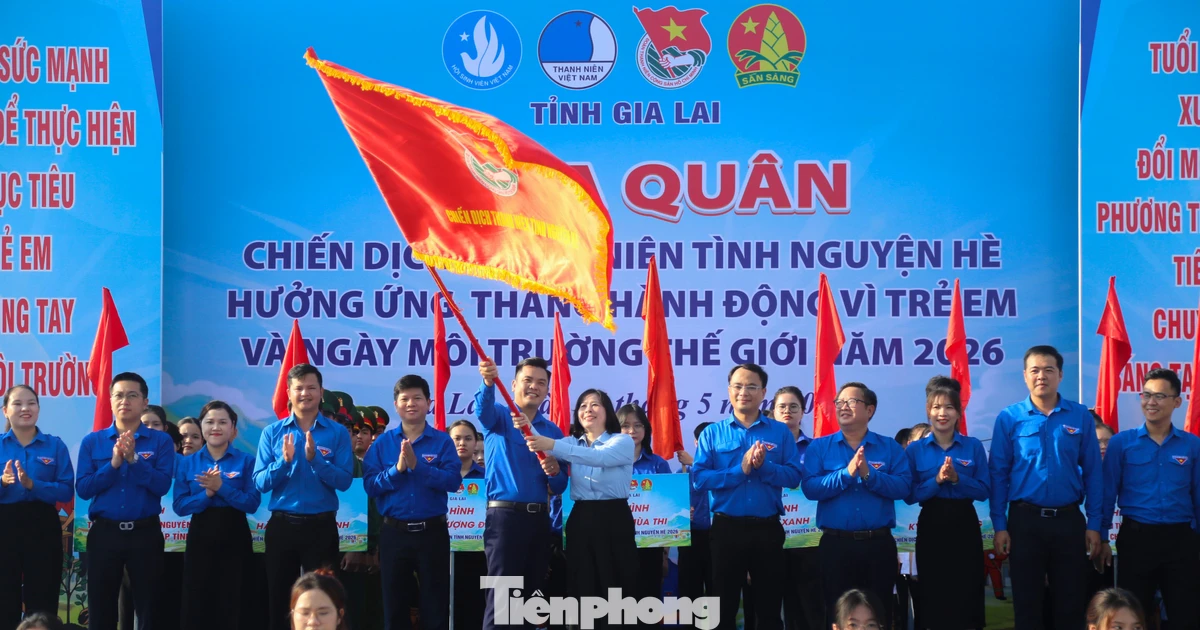 Tuổi trẻ Gia Lai ra quân chiến dịch hè, 100 ngày tiên phong chuyển đổi số