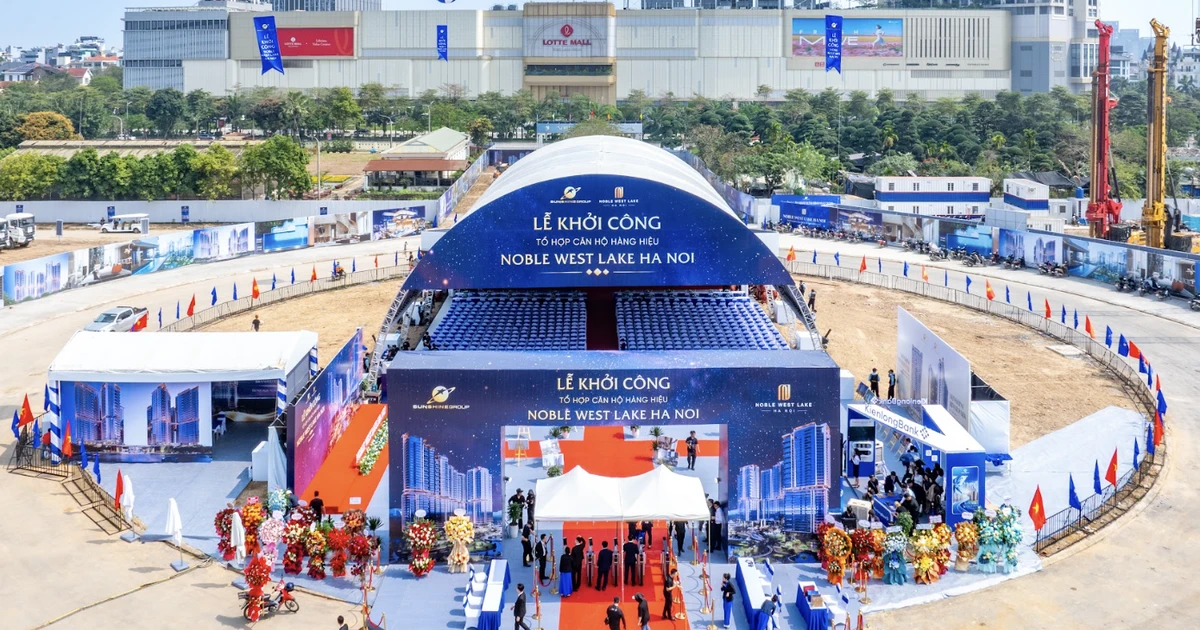 Sunshine Group khởi công siêu dự án với 12 toà tháp căn hộ hàng hiệu