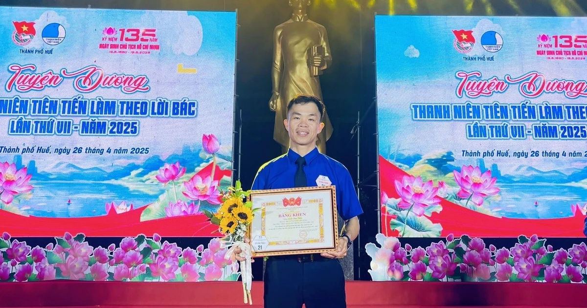 Đề cử Giải thưởng Gương mặt trẻ Việt Nam tiêu biểu năm 2025: Lê Văn Thiện