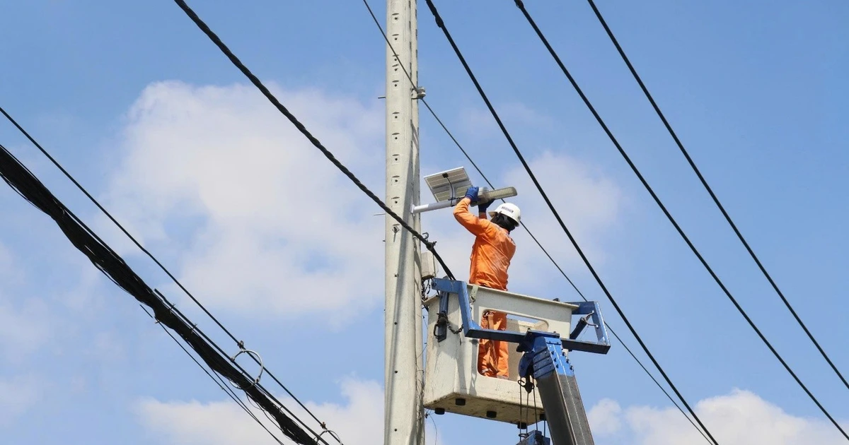 Bạn trẻ ngành điện TPHCM chung tay thắp sáng đường nông thôn tại Bình Hưng