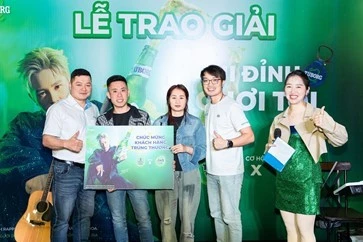 Người dùng Tuborg “đua nhau” trúng lớn ngay giữa cuộc vui, rinh về 435 triệu đồng
