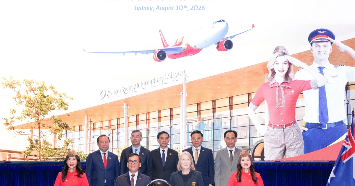 Vietjet tiên phong kết nối Việt Nam với sân bay quốc tế mới nhất Australia, mở rộng động lực hợp tác hai nước