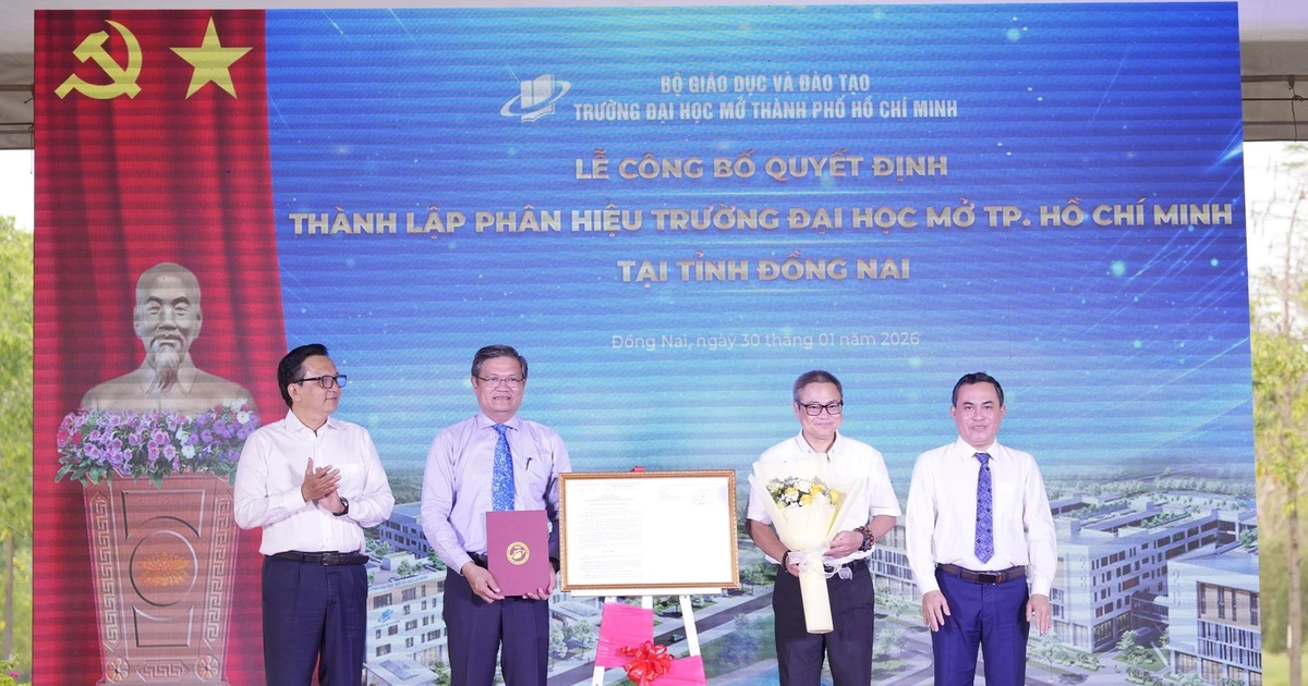 Trường Đại học Mở TPHCM công bố thành lập Phân hiệu tại Đồng Nai