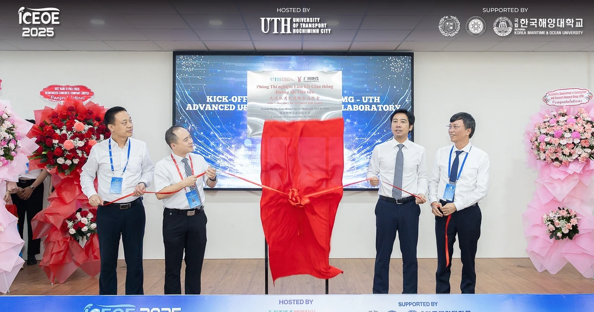 UTH và Tập đoàn Metro Quảng Châu ra mắt phòng thí nghiệm tiên tiến về đường sắt đô thị