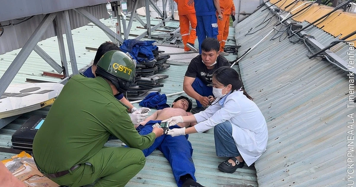 Thanh niên thoát chết gang tấc nhờ công an nhanh tay cắt nguồn điện