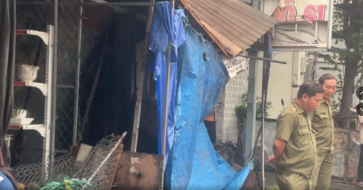 Cháy cửa hàng phụ tùng xe máy, cụ ông 84 tuổi tử vong