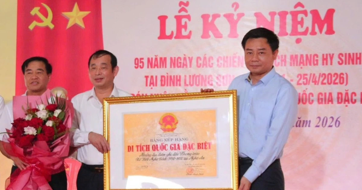 Nơi 7 chiến sĩ bị hành quyết trở thành di tích quốc gia đặc biệt