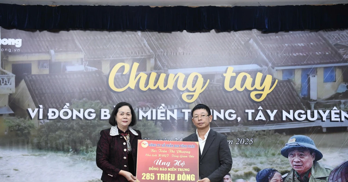 Danh sách tổ chức, cá nhân ủng hộ đồng bào miền Trung, Tây Nguyên qua Báo Tiền Phong