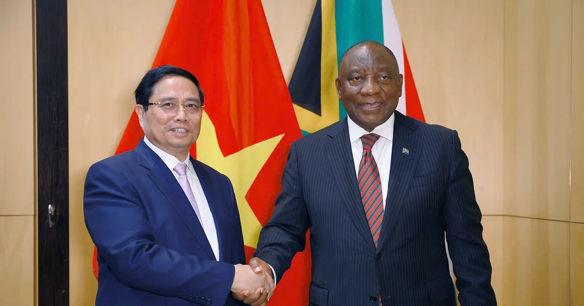 Việt Nam – Nam Phi nâng cấp quan hệ lên Đối tác Chiến lược