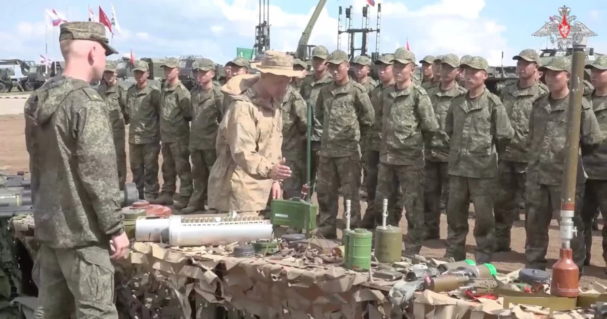 Lính Triều Tiên giúp Nga dọn dẹp bom mìn ở tỉnh Kursk