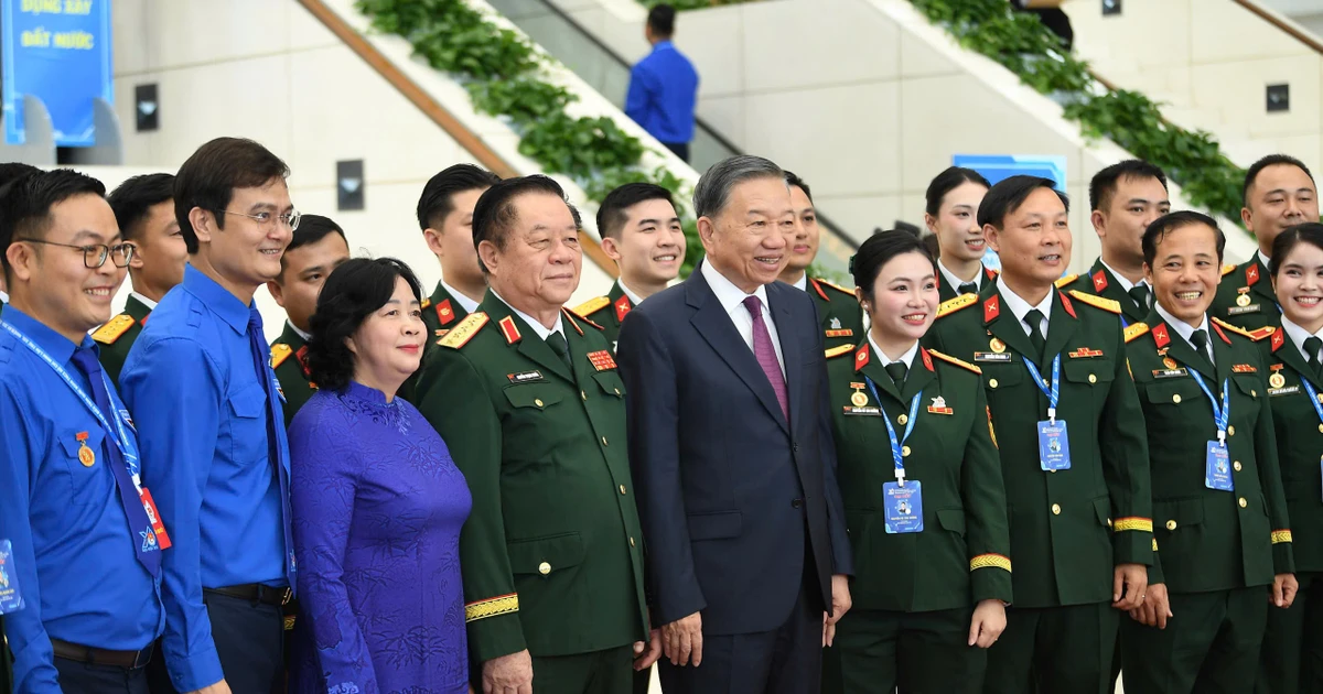 Tổng Bí thư, Chủ tịch nước Tô Lâm dự Phiên trọng thể Đại hội Đoàn TNCS Hồ Chí Minh lần thứ XIII