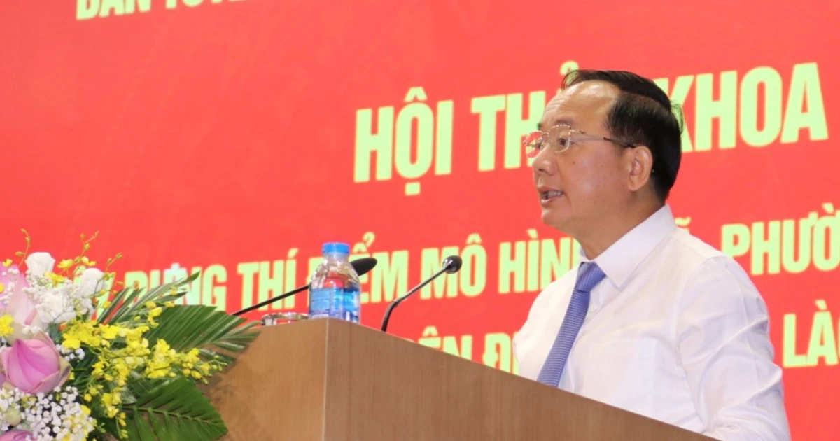 Ông Trịnh Văn Quyết: Thí điểm xã hội chủ nghĩa ở biên giới, khó khăn là minh chứng thuyết phục nhất