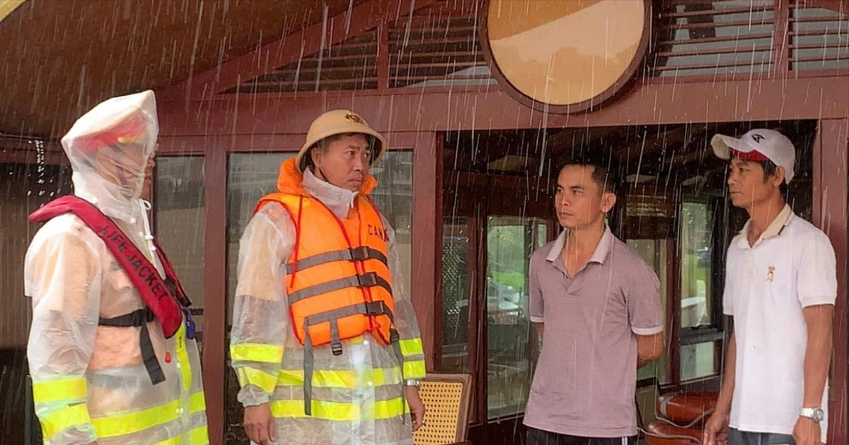 CSGT đường thuỷ chủ động ứng phó với bão số 10