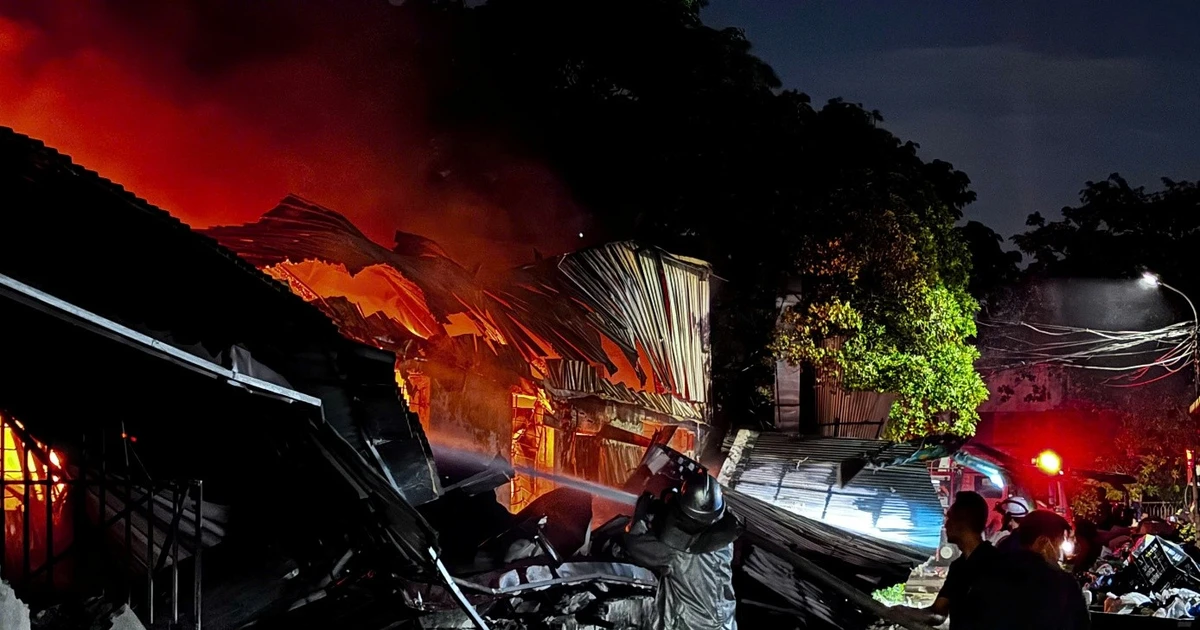 Vụ cháy nhà xưởng ở Hà Nội, cơ sở từng bị xử phạt