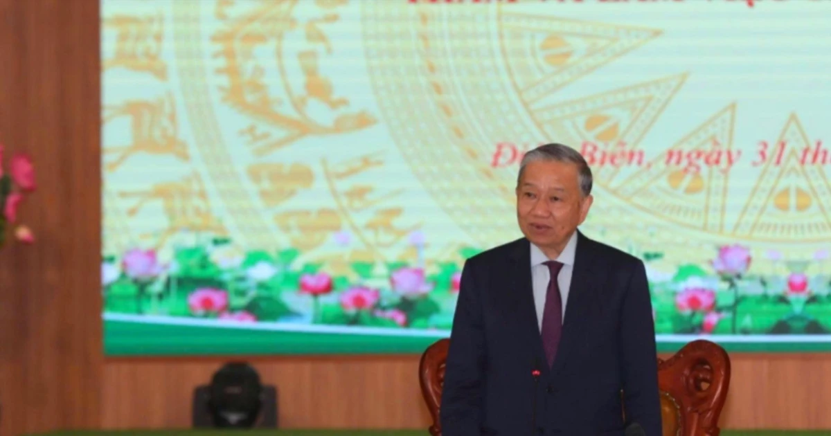 Tổng Bí thư Tô Lâm chỉ rõ các nhiệm vụ trọng tâm của tỉnh Điện Biên