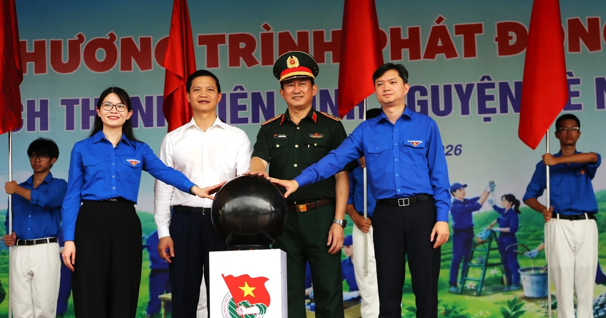 Thái Nguyên phát động Chiến dịch Thanh niên tình nguyện hè năm 2026
