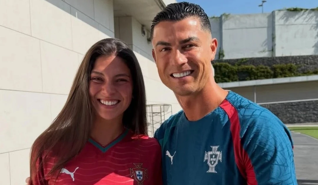 Hàng triệu người xem video fan nữ 9x xinh đẹp gặp Ronaldo