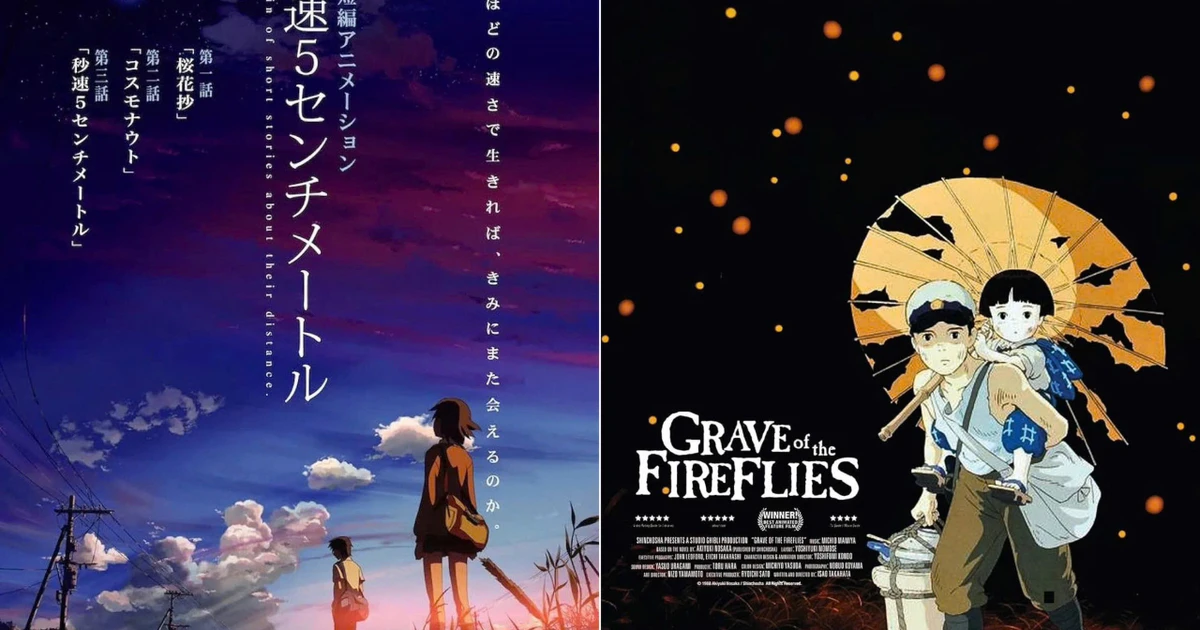 Anime "5 Centimet Trên Giây" công chiếu rạp Việt, "Mộ Đom Đóm" tái ngộ khán giả