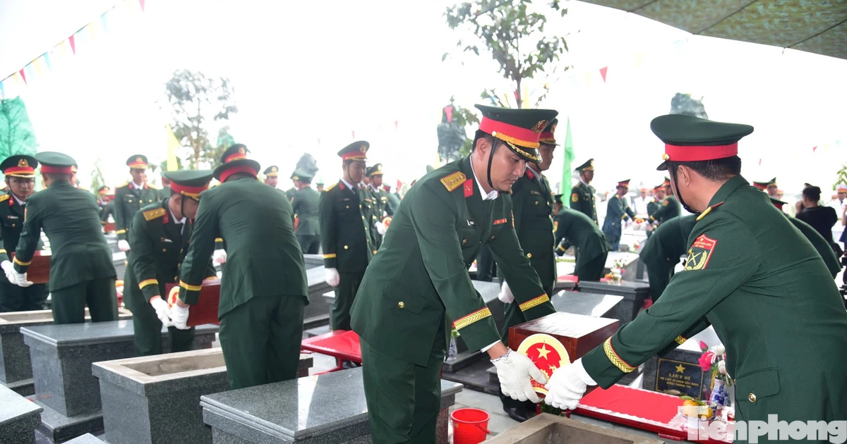 Tây Ninh đưa 511 hài cốt liệt sĩ từ Campuchia về nước