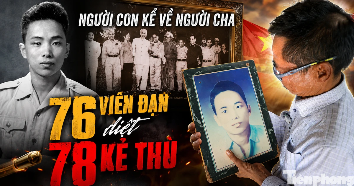 Ký ức Vàm Cỏ: Huyền thoại thiện xạ '76 viên đạn hạ gục 78 quân thù'