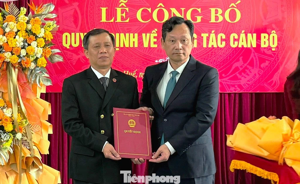 Tòa án Nhân dân Tối cao công bố quyết định về công tác cán bộ