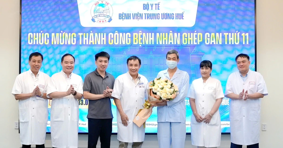 Thêm ca ghép gan thành công từ nguồn tạng người chết não tại Huế