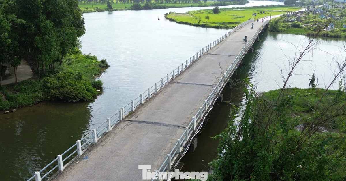 Nhìn gần cầu vượt sông Bồ được chi trăm tỷ để 'lên đời'