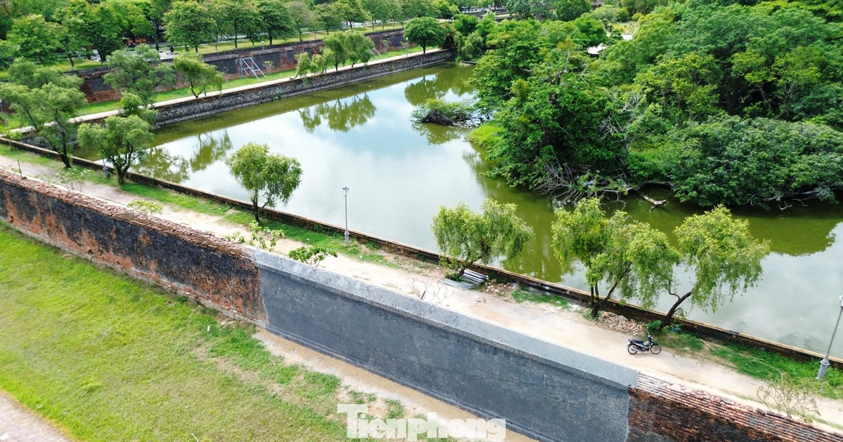 Đoạn tường cổ Hoàng thành Huế bị sập do mưa lũ bây giờ ra sao?