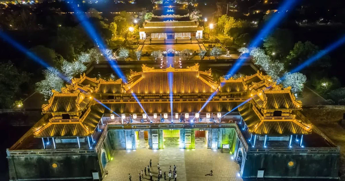 Đầu tư hơn 80 tỷ đồng chiếu sáng Kinh thành Huế về đêm