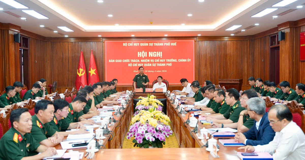 Điều động nhân sự chủ chốt Bộ Chỉ huy Quân sự TP. Huế và tỉnh Quảng Trị