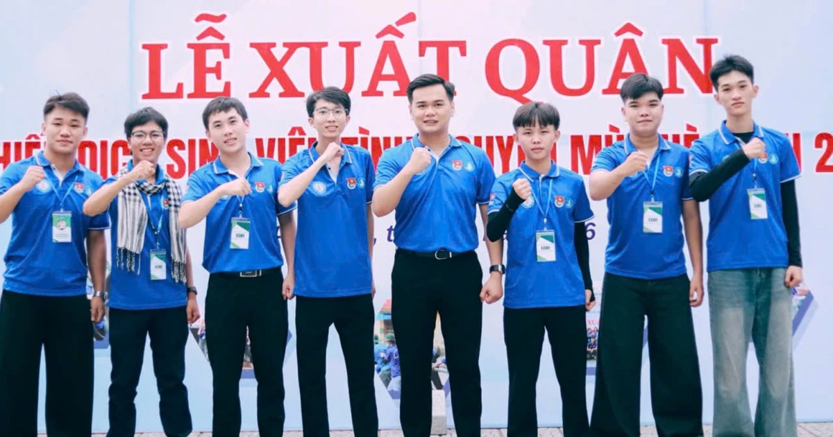 Đoàn viên, sinh viên Huế tình nguyện hè tại vùng biên, vùng khó khăn