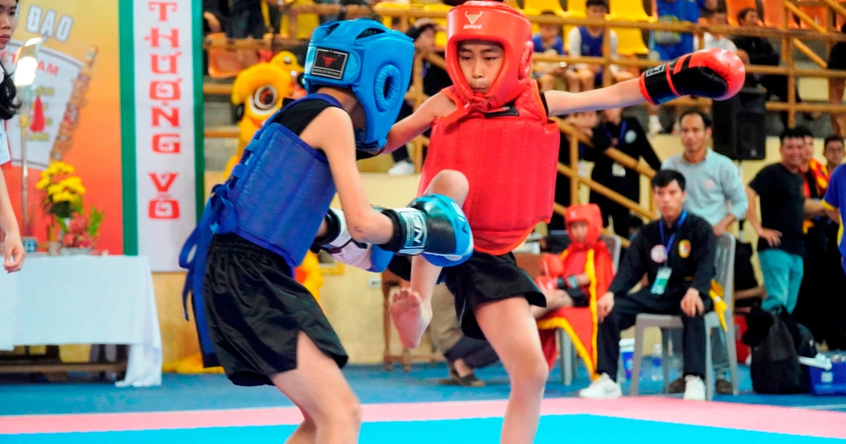 Sôi nổi tranh tài tại giải Võ cổ truyền thanh thiếu nhi TP. Huế mở rộng