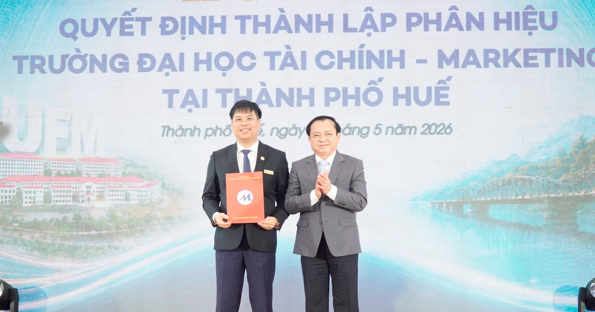 Trường Đại học Tài chính - Marketing ra mắt phân hiệu tại TP. Huế