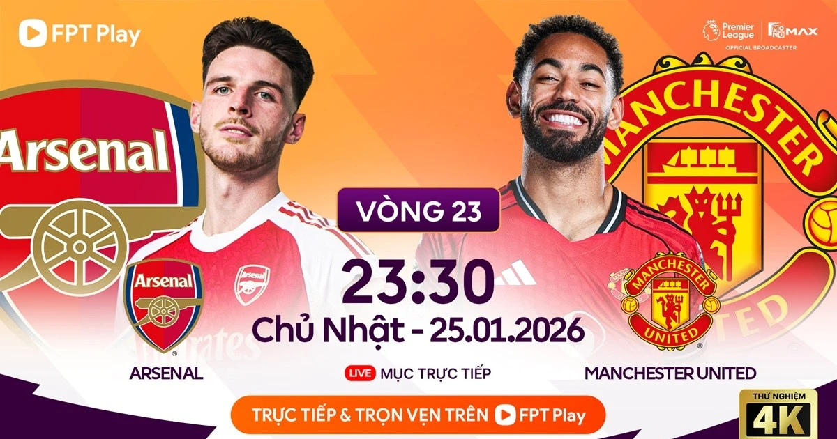 Nhận định Arsenal vs MU, 23h30 ngày 25/1: Trở lại mặt đất