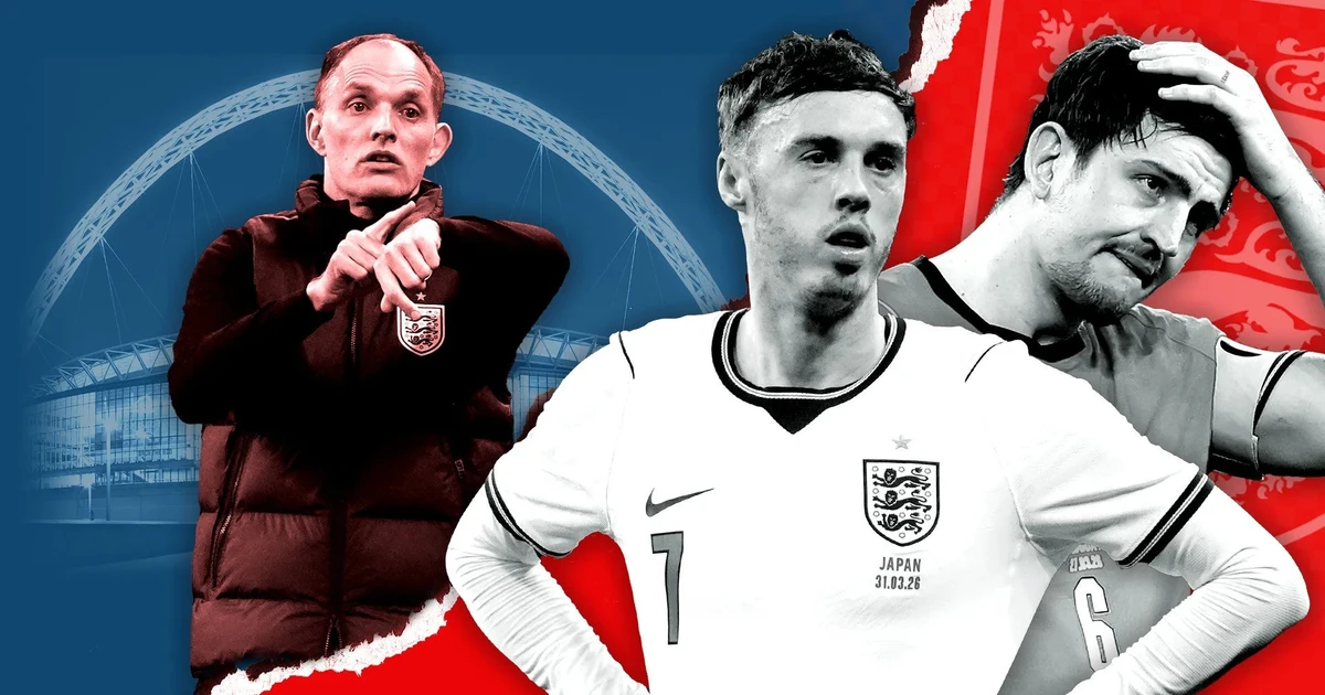 Lộ danh sách dàn sao Anh bị loại khỏi World Cup 2026: Có cả Foden và Palmer