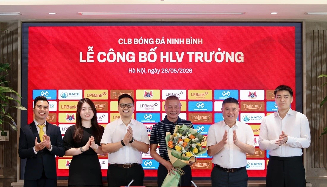 Ninh Bình FC chính thức bổ nhiệm HLV Chu Đình Nghiêm
