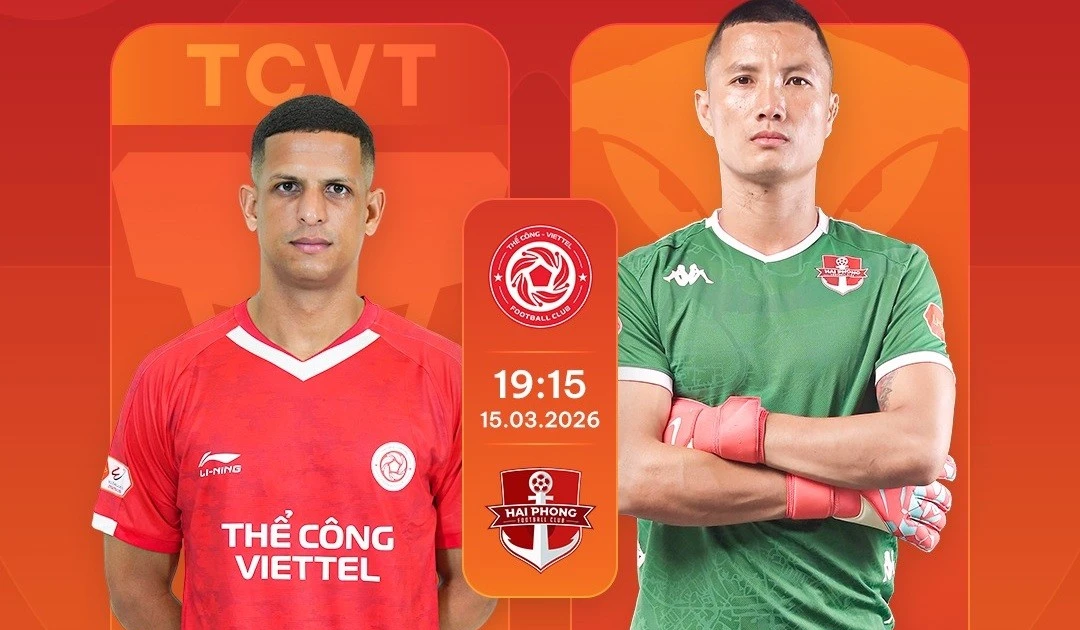 Trực tiếp Thể Công Viettel vs Hải Phòng, 19h15 ngày 15/3: Quyết tâm bám đuổi