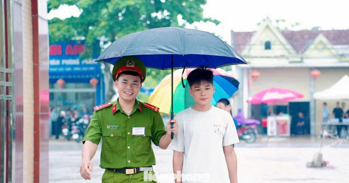 Tiếp sức sĩ tử, lan tỏa hình ảnh đẹp người chiến sĩ Công an