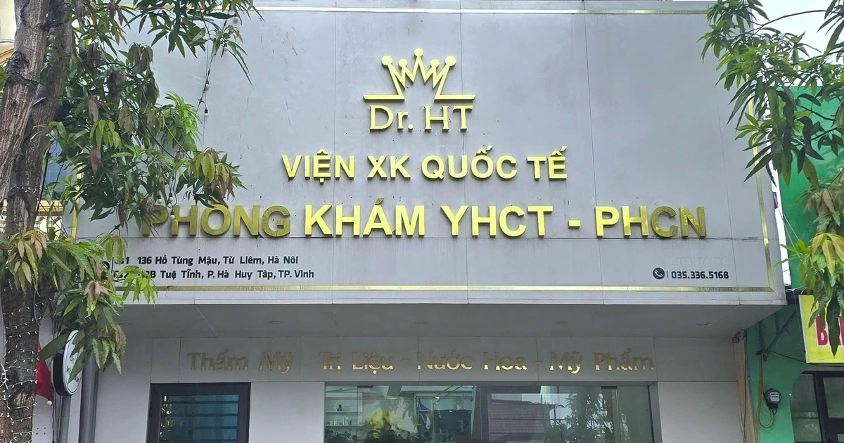 Phạt 50 triệu đồng, đình chỉ hoạt động phòng khám chui ở Nghệ An